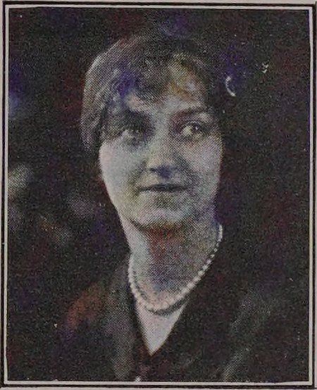 Yearbook portrait of Lena Golomb, Malden High School, class of 1927