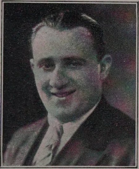 Yearbook portrait of Louis Solomon, Malden High School, class of 1927