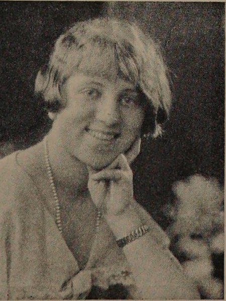 Yearbook portrait of Mildred Louise Andrews, Malden High School, class of 1928