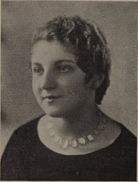 Yearbook portrait of Sadie Stella Pansky, Malden High School, class of 1930